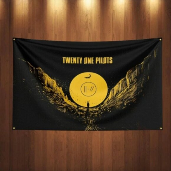 NEW! TWENTY ONE PILOTS Flag 3x5 Feet Twenty One Pilots Banner Tapestry Decor - Picture 1 of 1
